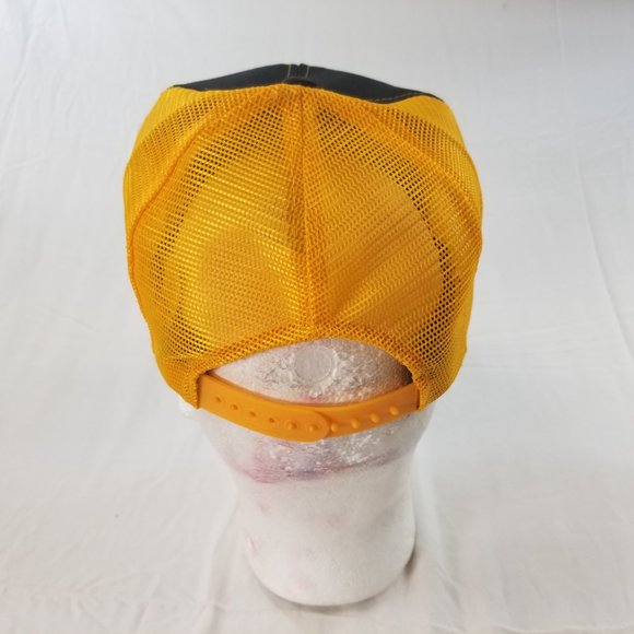 ALERT OIL WELL FIRE Cap Trucker Hat Snapback Baseb - Picture 5 of 8